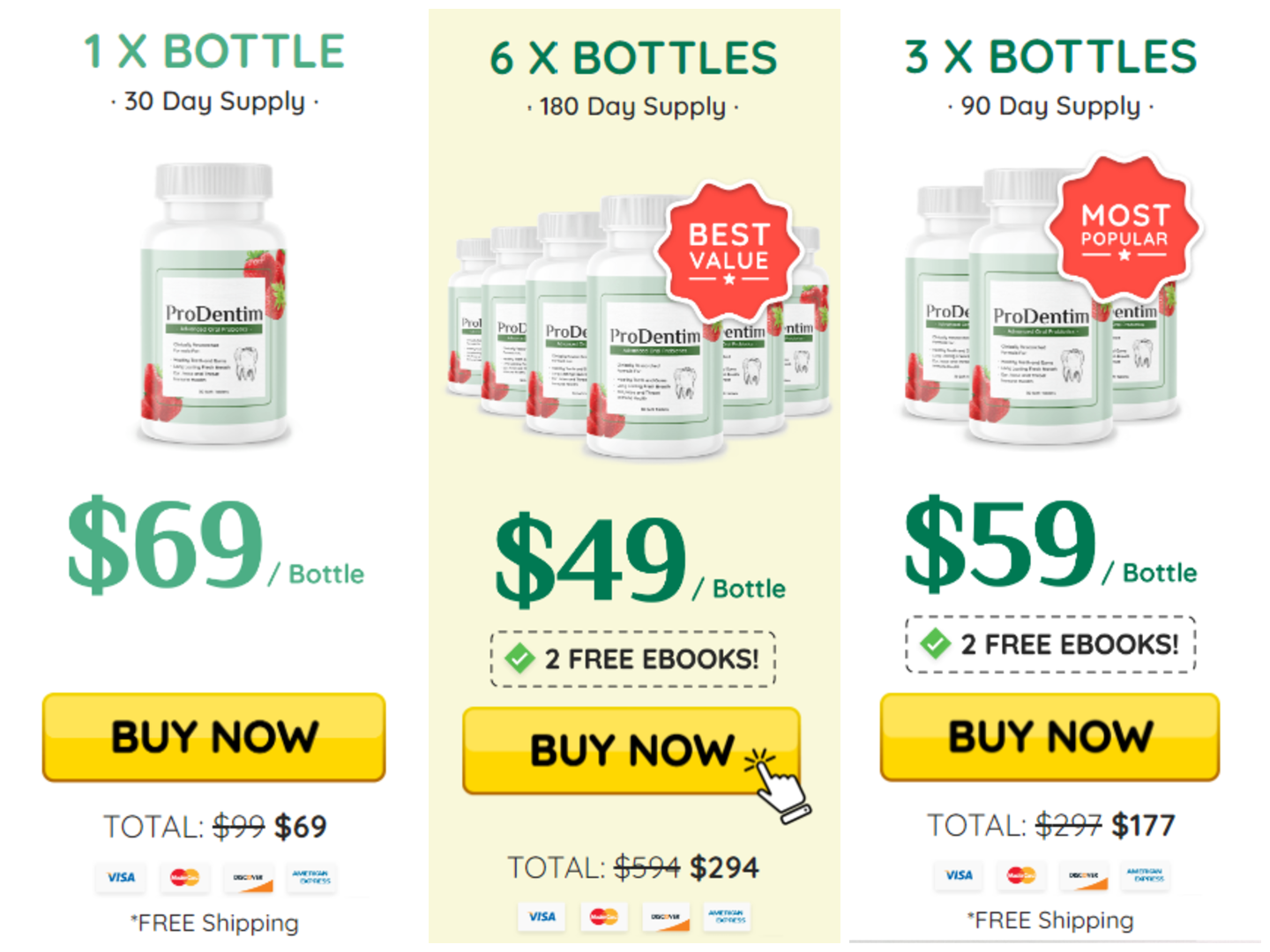 ProDentim - Bottle Buy